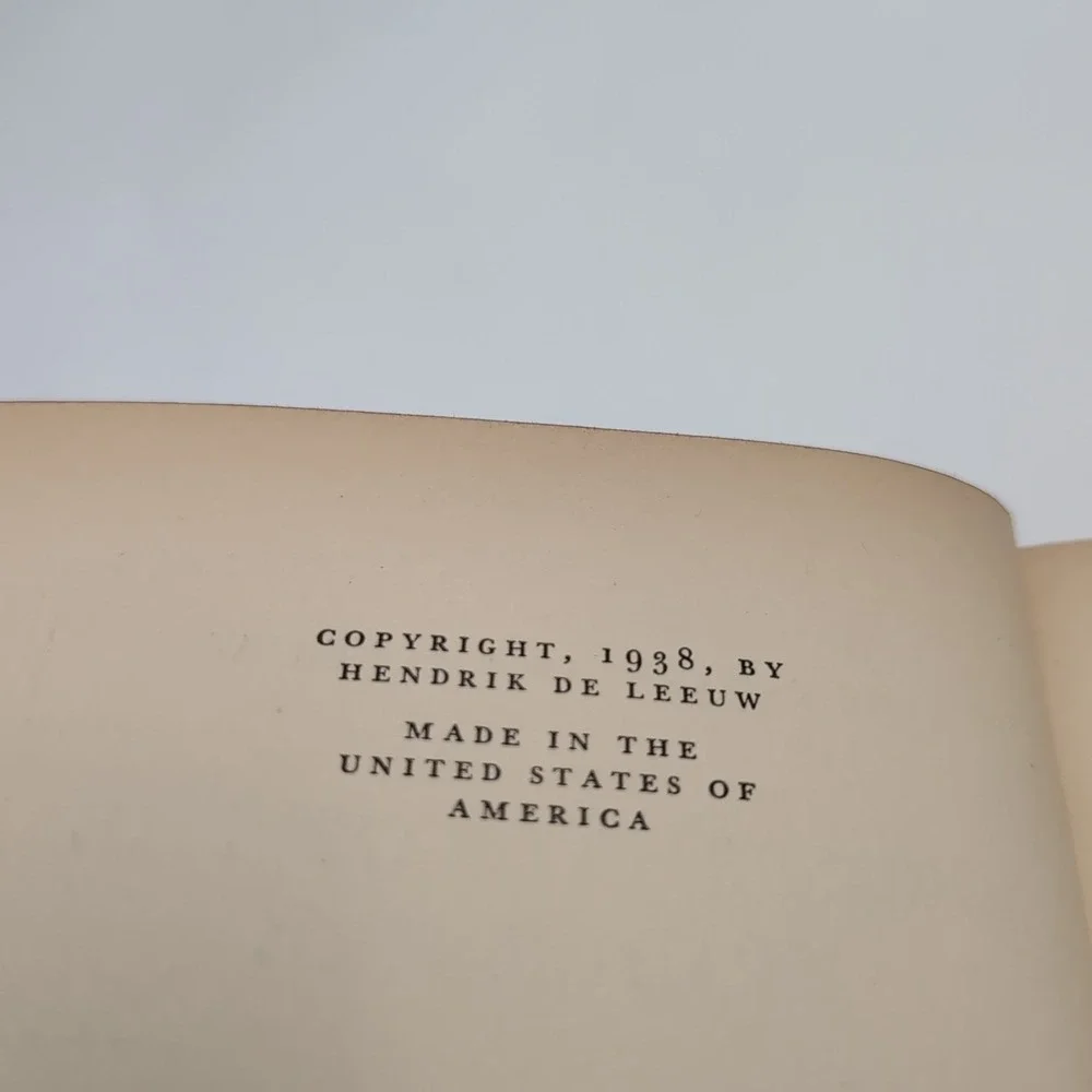 Holland: Crossroads Of The Zuider Zee By Hendrik De Leeuw 1st Ed 1st Printing Dj